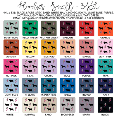 Bolt Hog Hoodie (S-3XL) Unisex - Multiple Colors!