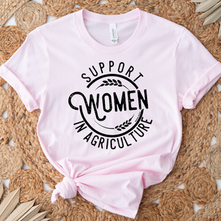 $20 TSHIRT TUESDAY - Support Women in Ag-  Bella Canvas T-Shirt