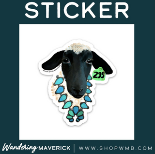 Lamb Squash- Vinyl Sticker