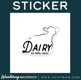 Dairy IBL- Vinyl Sticker