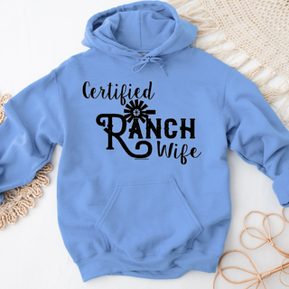 Certified Ranch Wife Black Ink – Hoodie