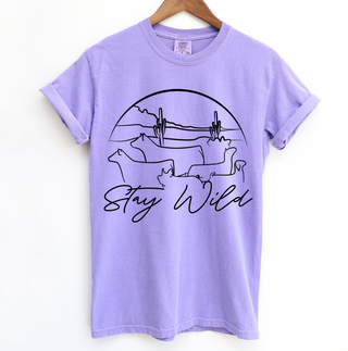 Stay Wild Livestock  – Comfort Colors T-Shirt