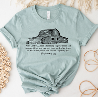 Blessing On Your Barn Black Ink – Bella Canvas T-Shirt