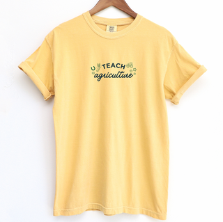 Teach Agriculture Symbols– Comfort Colors T-Shirt