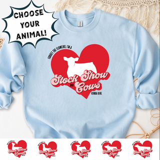FORGET THE FLOWERS - CHOOSE YOUR ANIMAL – Crewneck