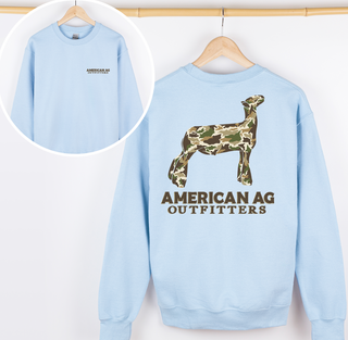 AAO Camo Lamb – Crewneck - Front & Back!