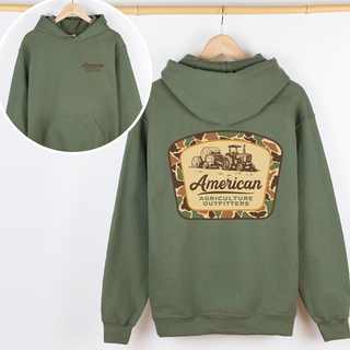 AAO CAMO SURROUND – Hoodie - Front and Back!