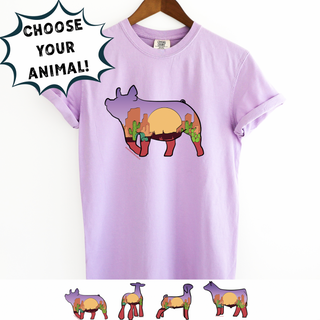 DESERT ANIMALS - CHOOSE YOUR ANIMAL – Comfort Colors T-Shirt