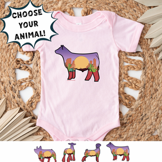 DESERT ANIMALS - CHOOSE YOUR ANIMAL – Infant/Toddler/Youth