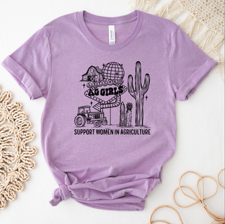Support Women In Agriculture: Desert – Bella Canvas T-Shirt