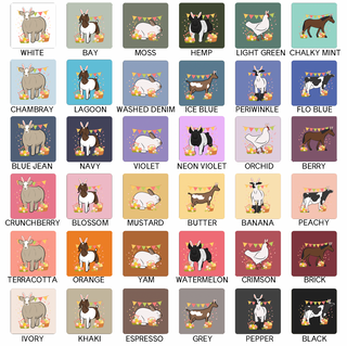 SPRING EASTER ANIMALS - CHOOSE YOUR ANIMAL – Comfort Colors T-Shirt