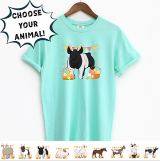 SPRING EASTER ANIMALS - CHOOSE YOUR ANIMAL – Comfort Colors T-Shirt
