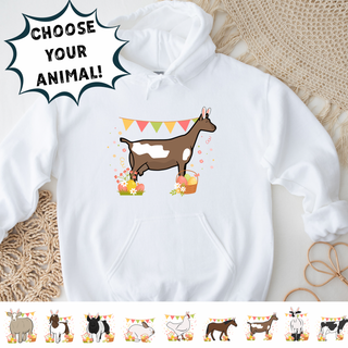 SPRING EASTER ANIMALS - CHOOSE YOUR ANIMALS  – Hoodie