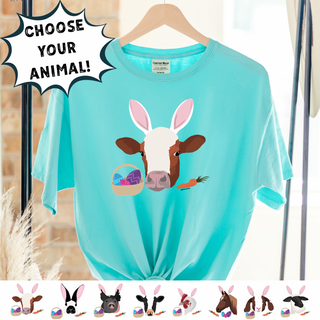 HOPPY EASTER ANIMALS - CHOOSE YOUR ANIMAL – Comfort Colors T-Shirt