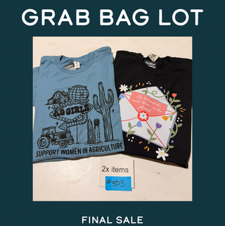 SIZE 2XL - Women in Ag Grab Bag Lot #503