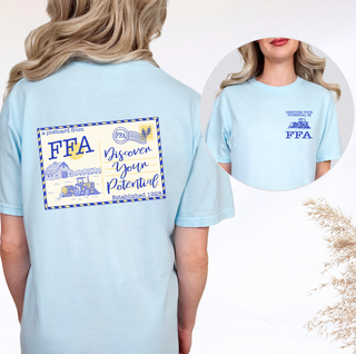 Discover Your Potential FFA– Comfort Colors T-Shirt - Front & Back