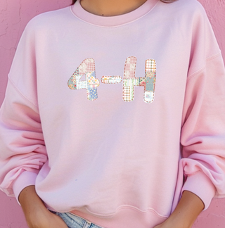Quilted 4-H– Crewneck