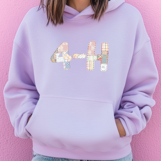 Quilted 4-H– Hoodie