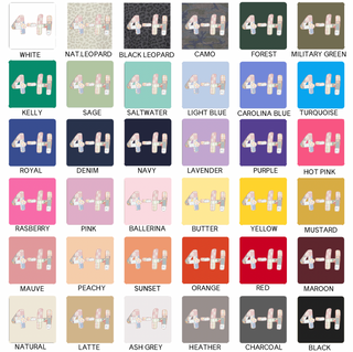 Quilted 4-H– Infant/Toddler/Youth