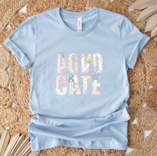Quilted Agvocate- Bella Canvas T-Shirt