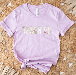 Quilted Teach Ag- Bella Canvas T-Shirt