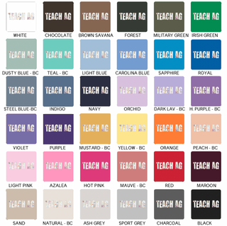 Quilted Teach Ag– Hoodie