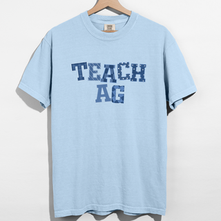 Teach Ag Patchwork– Comfort Colors T-Shirt
