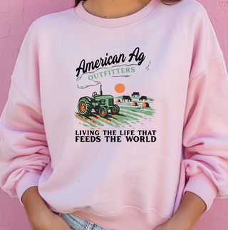 AAO Living the Life– Crewneck