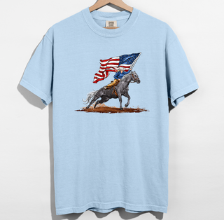 American Cowgirl-Horse– Comfort Colors T-Shirt