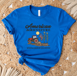 American Ag - Backbone Sketch - Bella Canvas T-Shirt