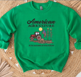 American Ag - Backbone Sketch – Crewneck