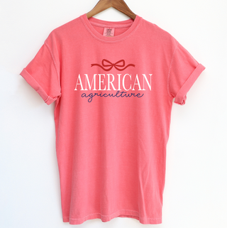 American Agriculture Bow - Red White Blue – Comfort Colors T-Shirt