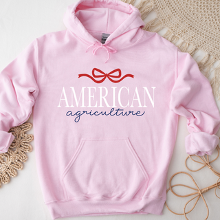 American Agriculture Bow - Red White Blue – Hoodie