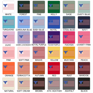 Cattle Patriotic Flag – Bella Canvas T-Shirt