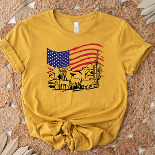 Flag Livestock - Bella Canvas T-Shirt