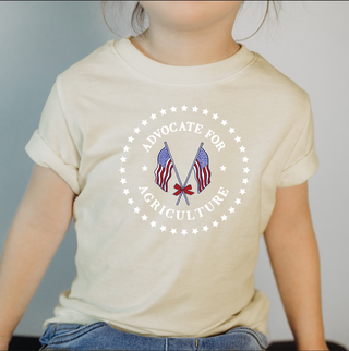 Patriotic Circle - Advocate For Ag – Infant/Toddler/Youth
