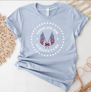 Patriotic Circle - Advocate For Ag - Bella Canvas T-Shirt