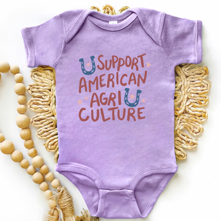 Support American Agriculture - Horseshoe – Infant/Toddler/Youth