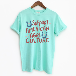 Support American Agriculture - Horseshoe – Comfort Colors T-Shirt