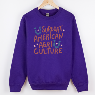 Support American Agriculture - Horseshoe – Crewneck