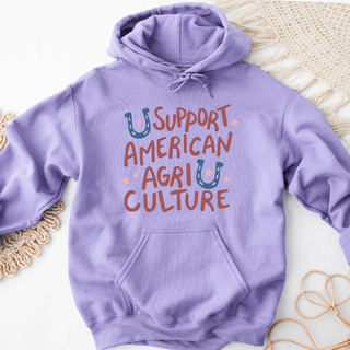 Support American Agriculture - Horseshoe – Hoodie
