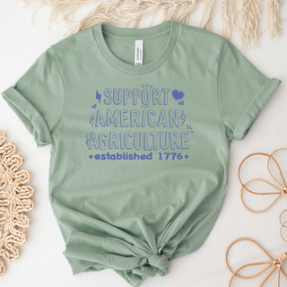 Support American Agriculture - Sketch – Bella Canvas T-Shirt