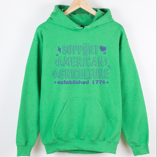 Support American Agriculture - Sketch – Hoodie
