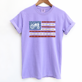 Patriotic Farming Flag – Comfort Colors T-Shirt
