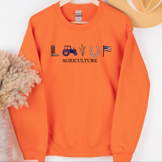 USA Ag Symbols – Crewneck