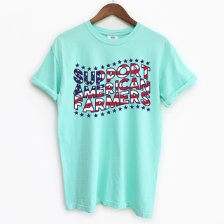 Patriotic - Support American Farmers – Comfort Colors T-Shirt