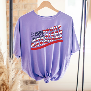 Patriotic - Support American Ranchers – Comfort Colors T-Shirt