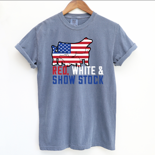 Red White & Show Stock – Comfort Colors T-Shirt