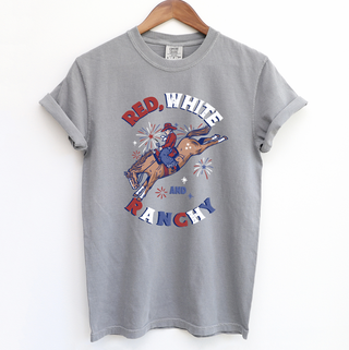 Red White Ranchy – Comfort Colors T-Shirt