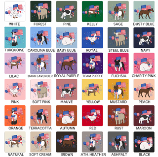 USA Animals-CHOOSE YOUR ANIMAL- Bella Canvas T-Shirt